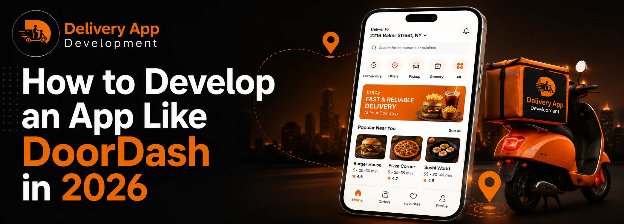 How to Develop an App Like DoorDash in 2026