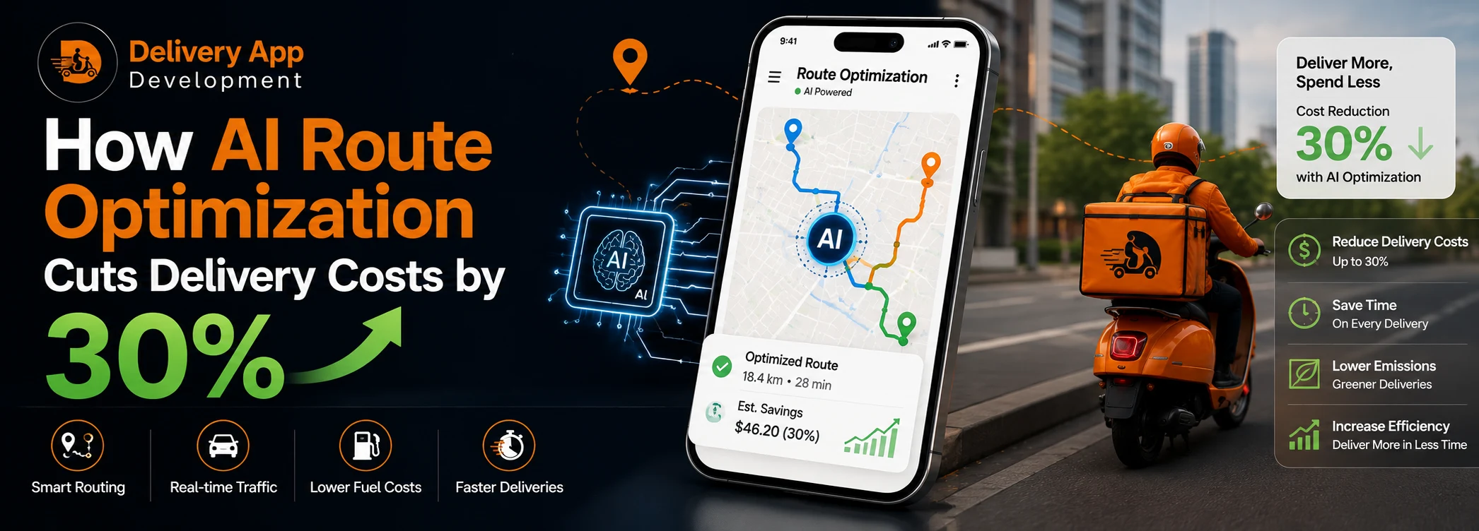 How AI Route Optimization Cuts Delivery Costs by 30%
